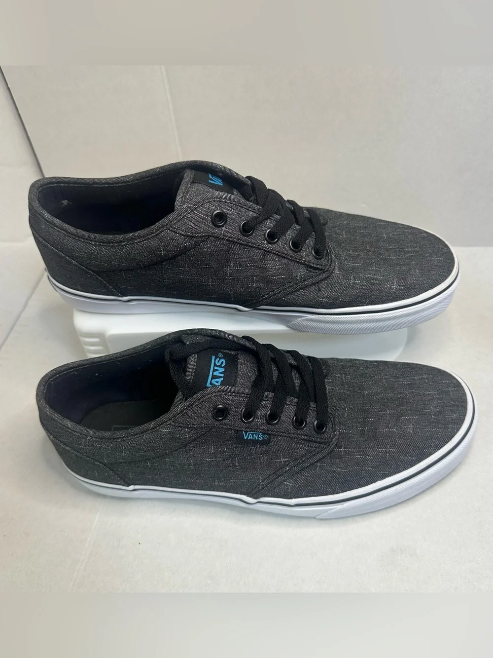 Vans Atwood Fashion Low Charcoal Grey Black Skate Men's US Size 10